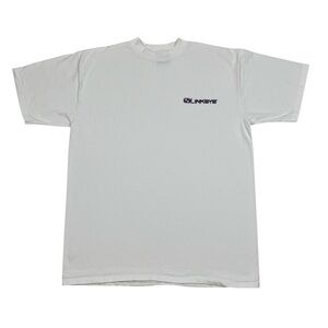 Vintage 90s Linksys Tech Computer T Shirt Embroidered Logo White USA Made
